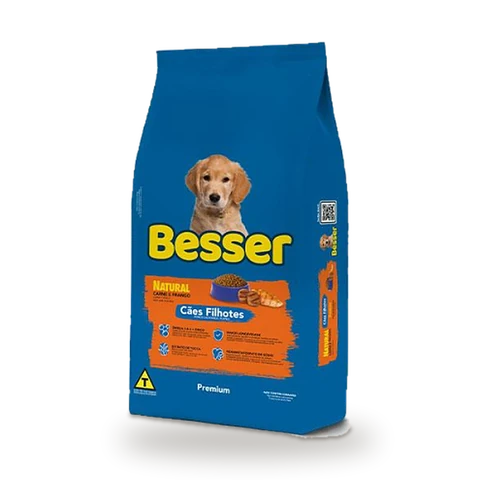Embalagem Besser Natural Filhotes 10kg