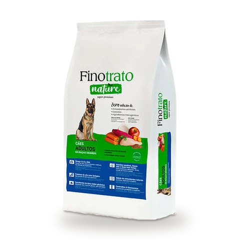 Embalagem Finotrato Nature Cães Adultos 20kg