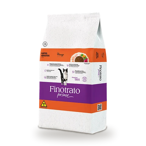 Embalagem Finotrato Prime Gatos Adultos 10kg